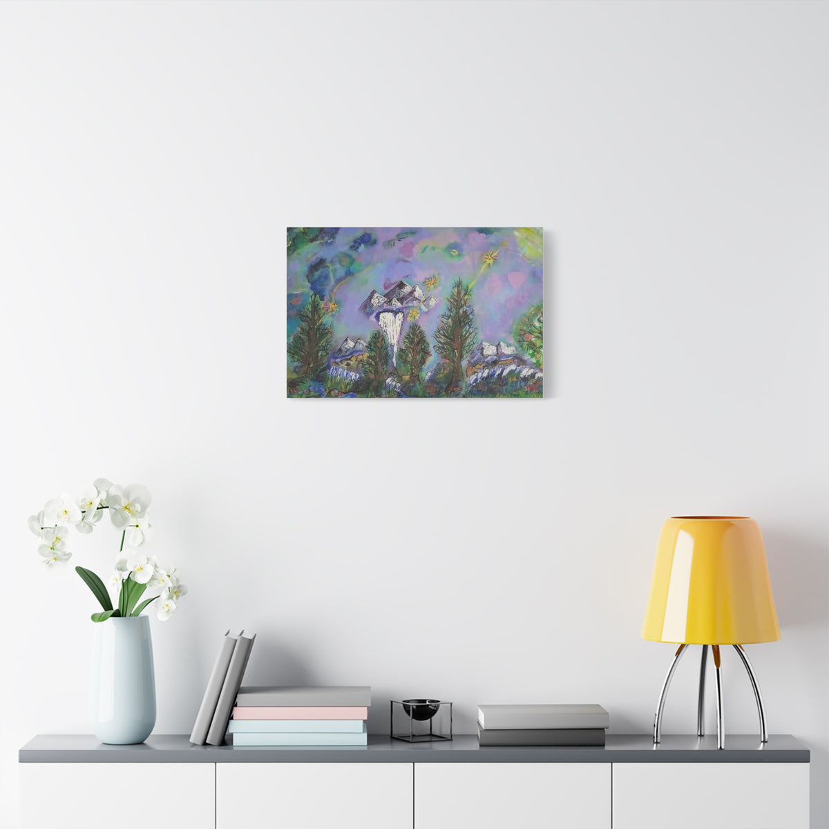 Love Passes on- Matte Canvas Print — Whimsical Nature Wall Art