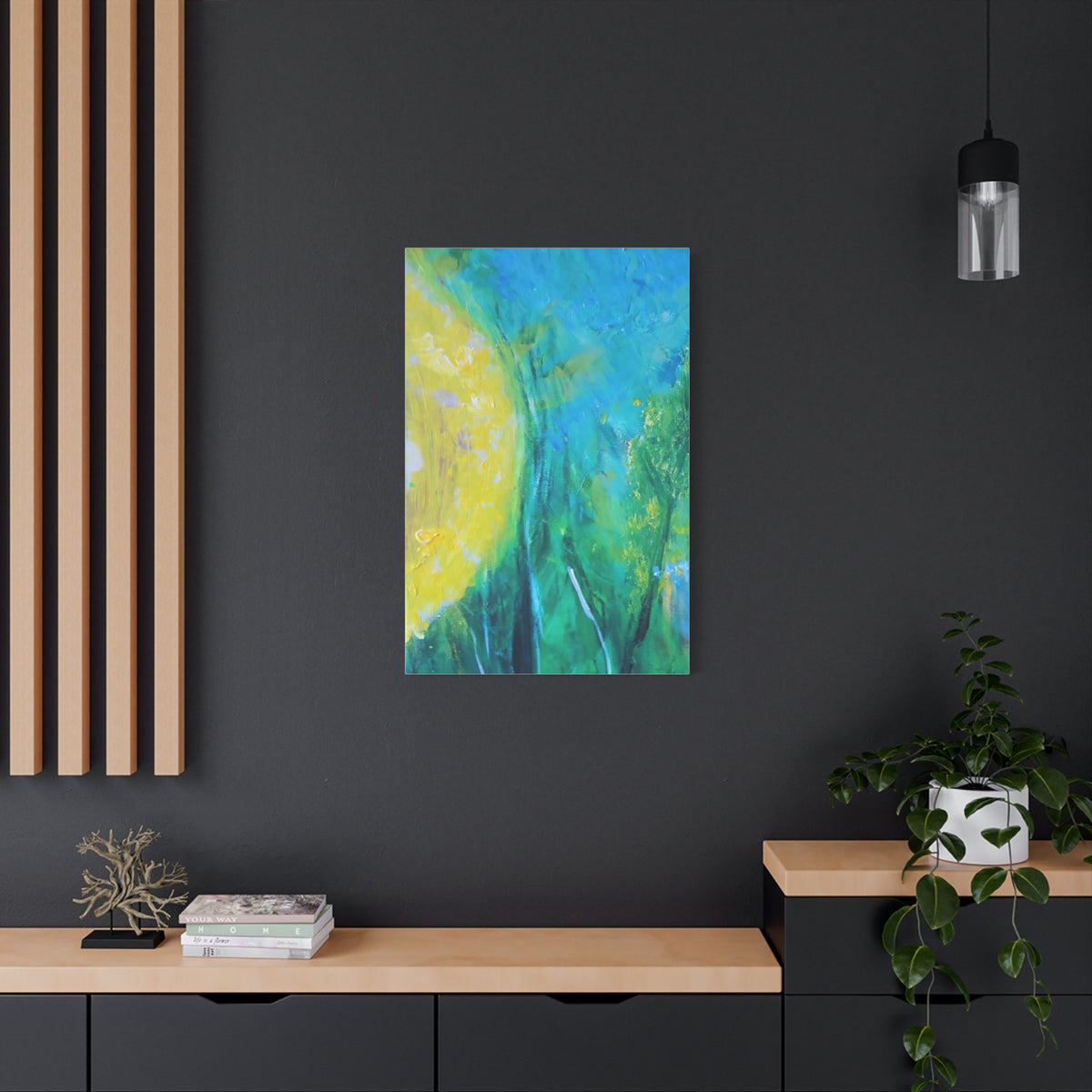 Goodmorning-Matte Canvas, Stretched, 1.25"