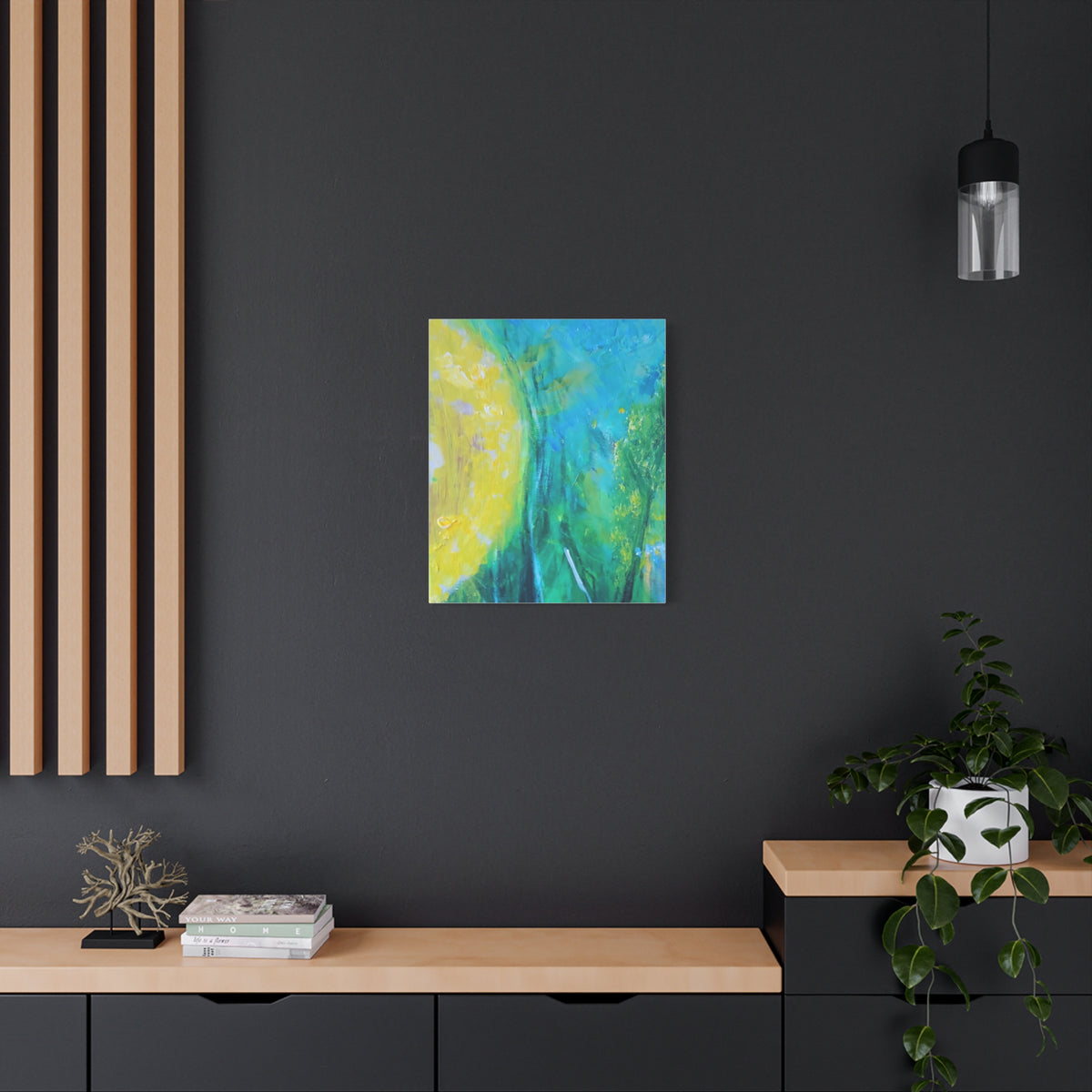 Goodmorning-Matte Canvas, Stretched, 1.25"