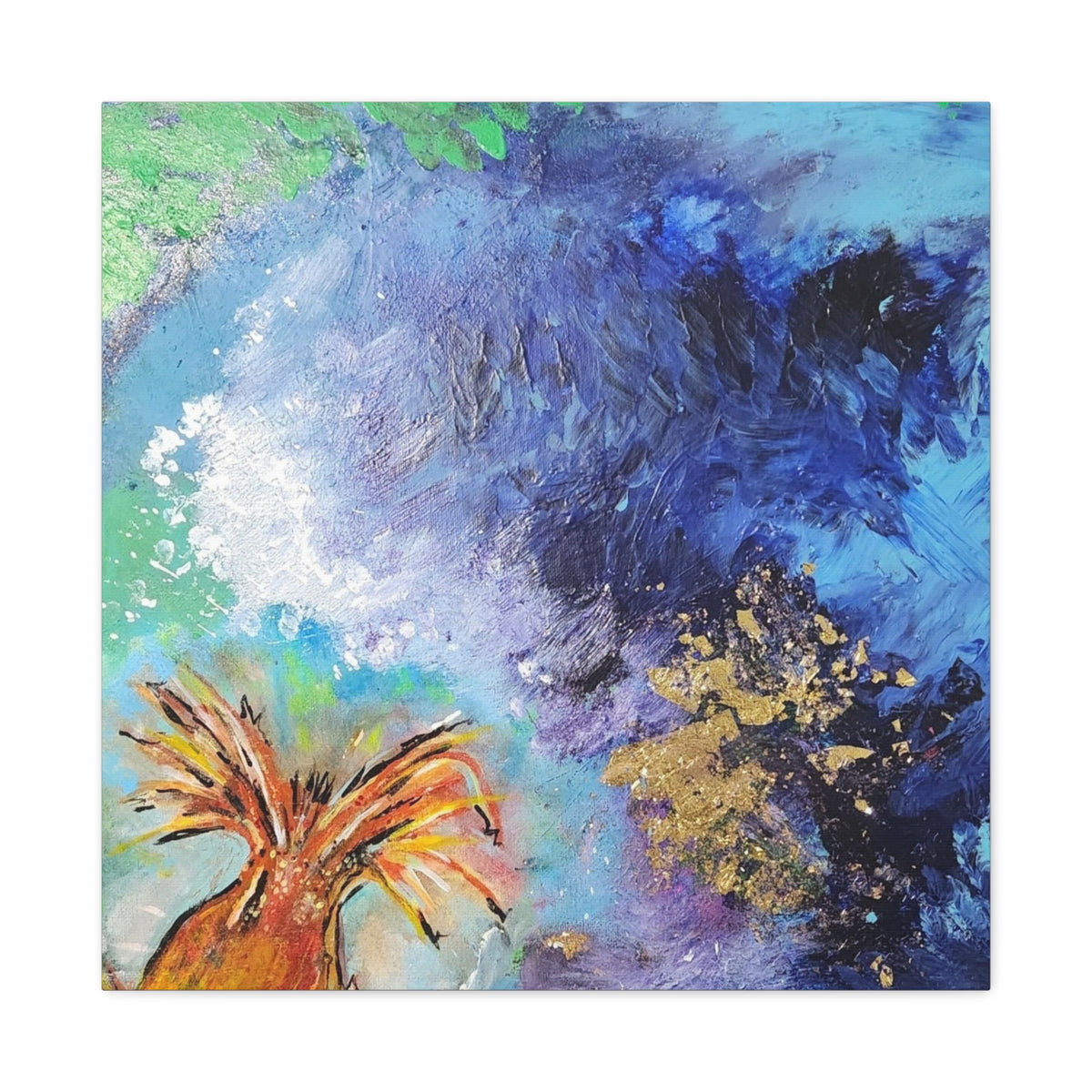 Golden Oppurtunity-Matte Canvas Print — Stretched 1.25" Wall Art