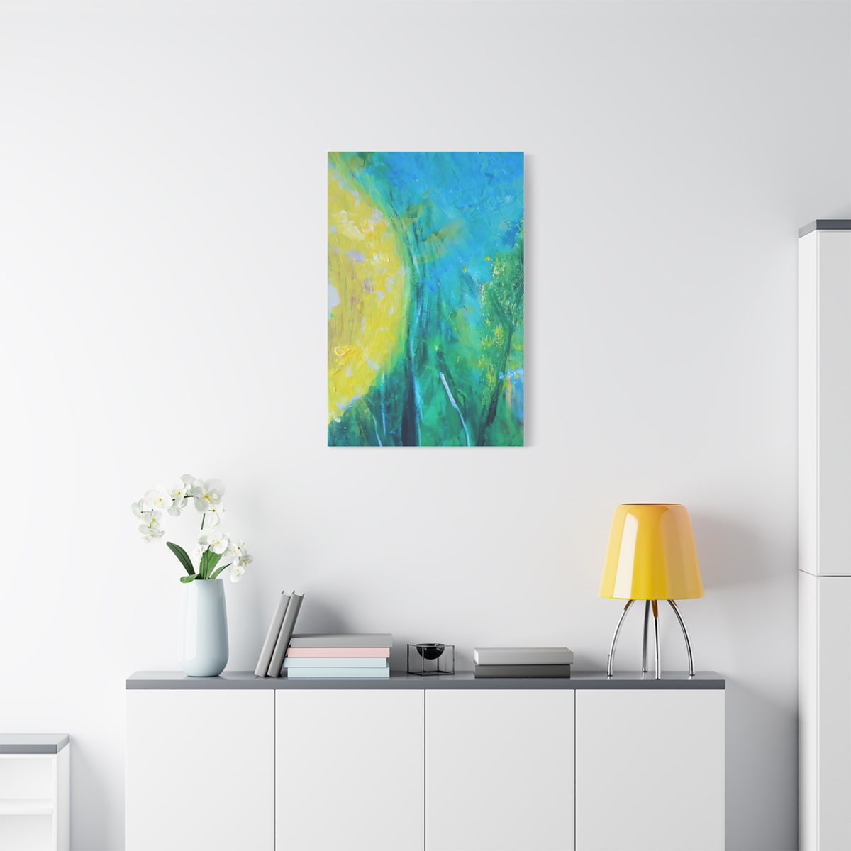 Goodmorning-Matte Canvas, Stretched, 1.25"