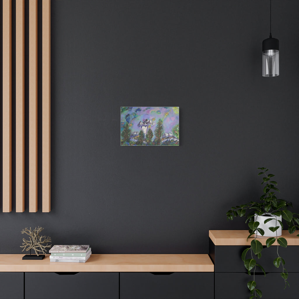 Love Passes on- Matte Canvas Print — Whimsical Nature Wall Art
