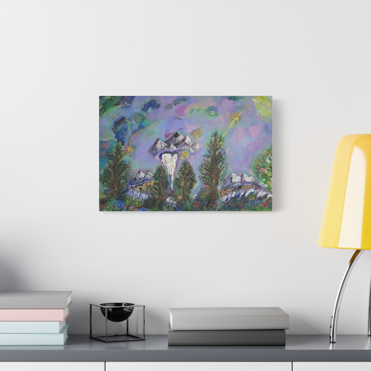 Love Passes on- Matte Canvas Print — Whimsical Nature Wall Art