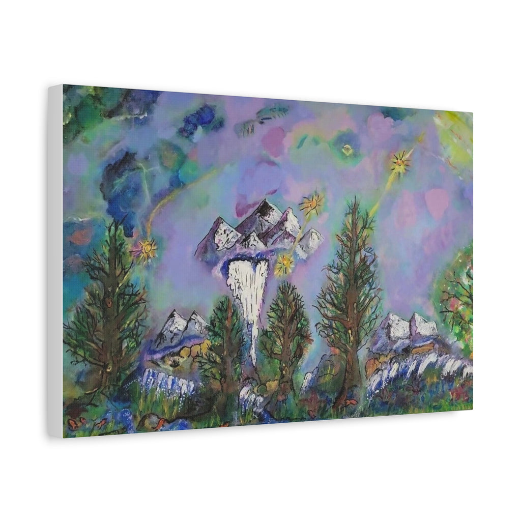 Love Passes on- Matte Canvas Print — Whimsical Nature Wall Art