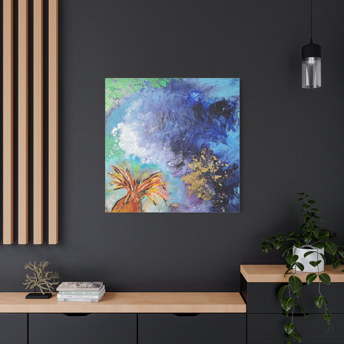 Golden Oppurtunity-Matte Canvas Print — Stretched 1.25" Wall Art